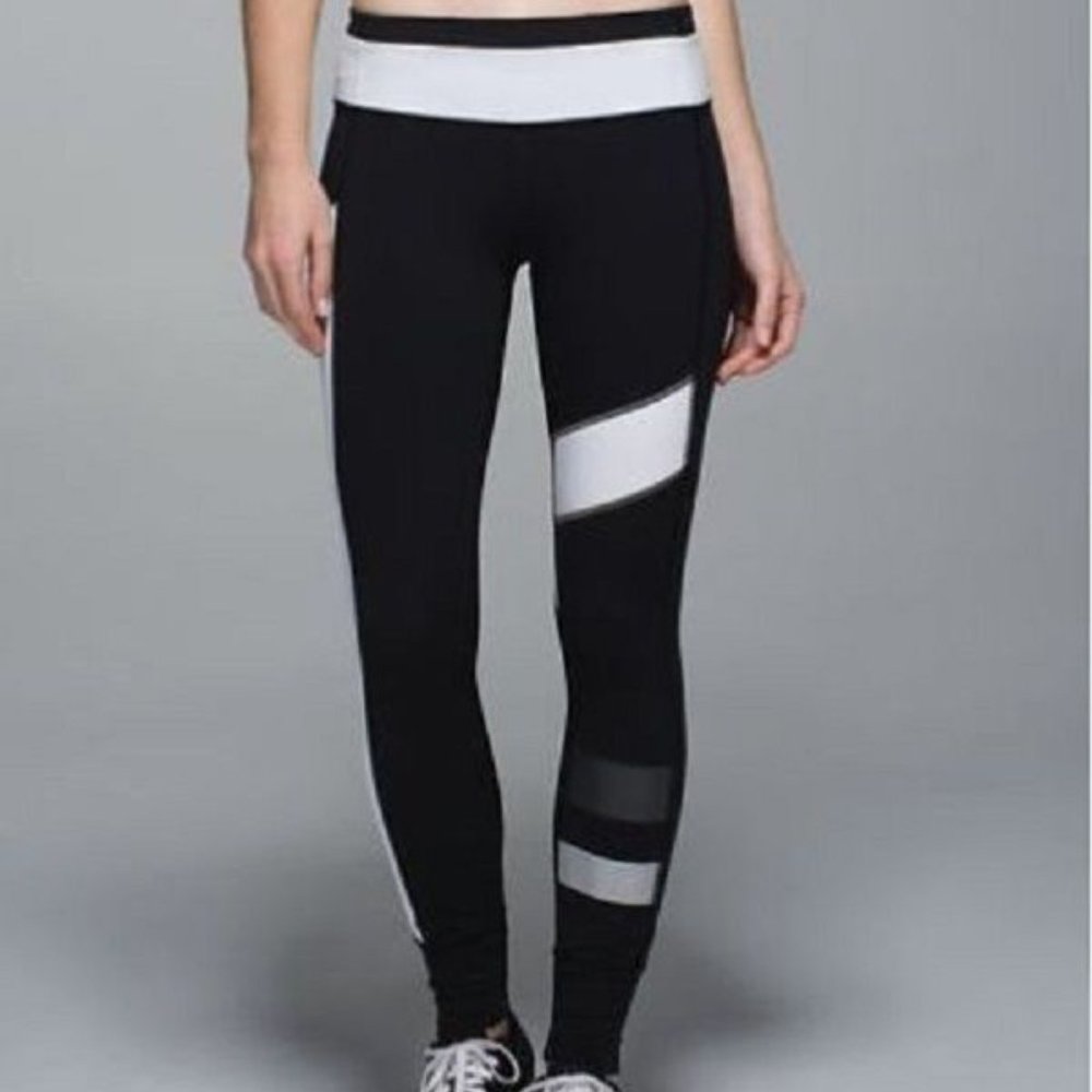 Lululemon Reflective Speed Tights Pants Leggings
